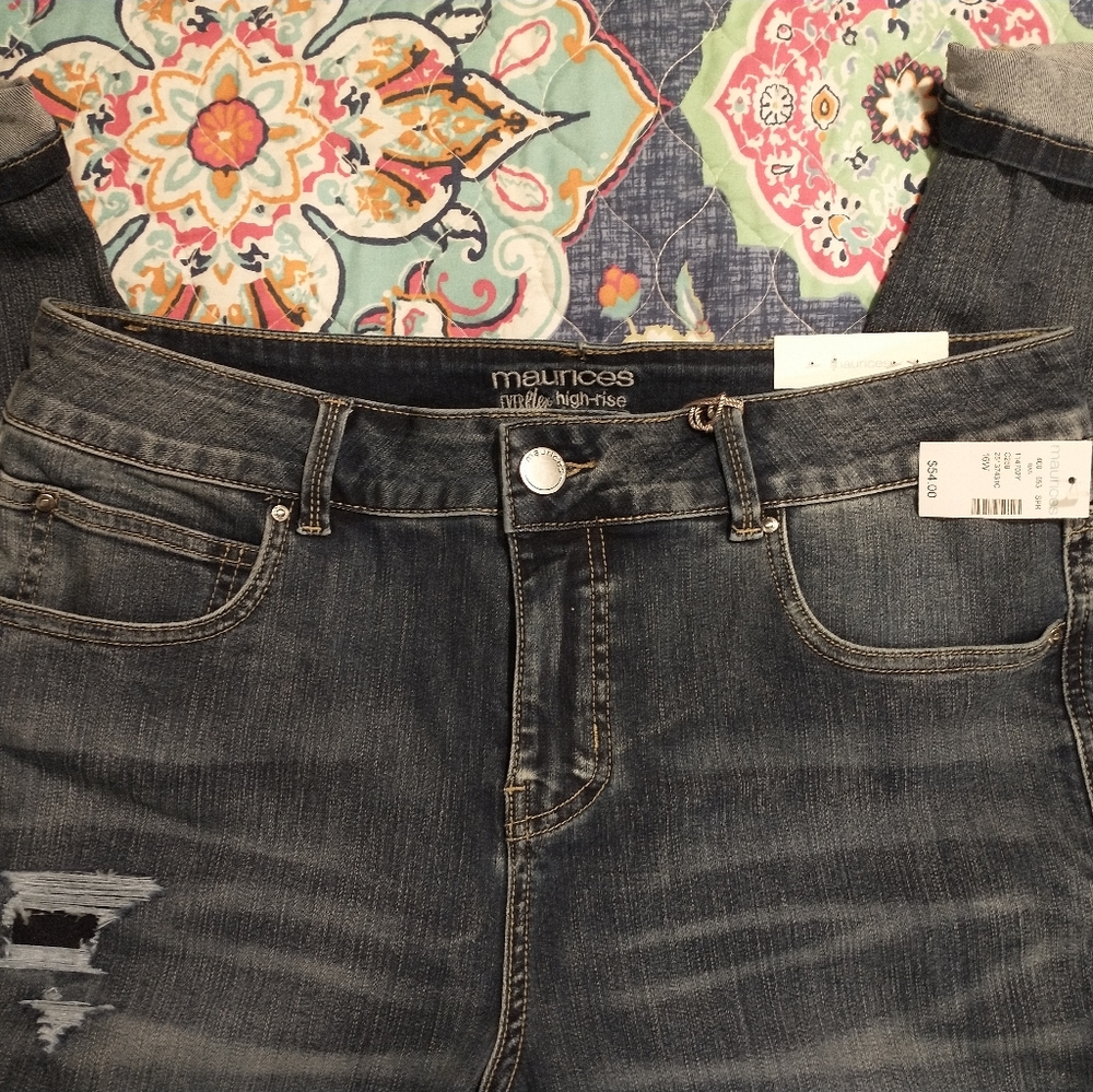 Maurices EverFlex High Rise Ankle Super Skinny 16W